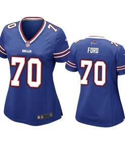 Buffalo Bills Cody Ford 2019 Nfl Draft Royal Game Womens Jersey - Robokeg