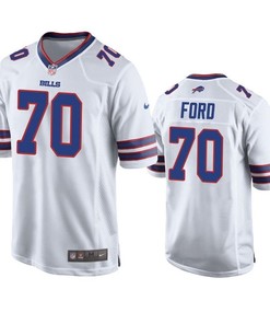 Buffalo Bills Cody Ford 2019 Nfl Draft White Game Jersey - Robokeg