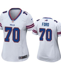 Buffalo Bills Cody Ford 2019 Nfl Draft White Game Womens Jersey - Robokeg