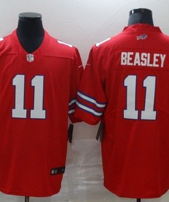 Buffalo Bills Cole Beasley #11 Nfl 2020 Red Jersey - Robokeg