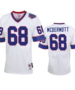 Buffalo Bills Conor Mcdermott White Vintage Replica Jersey - Men - Robokeg