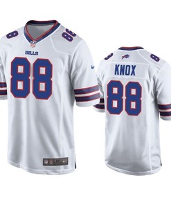 Buffalo Bills Dawson Knox 2019 Nfl Draft White Game Jersey - Robokeg