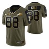 Buffalo Bills Dawson Knox 88 2021 Nfl Golden Brandedition Olive Jersey Gift For Bills Fans - Robokeg