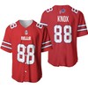 Buffalo Bills Dawson Knox #88 Great Player Nfl American Football Red Color Rush Jersey Style Gift For Bills Fans Baseball Jersey - Robokeg
