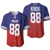 Buffalo Bills Dawson Knox #88 Great Player Nfl American Football Team Royal Color Crash 3d Designed Allover Gift For Bills Fans Baseball Jersey - Robokeg
