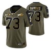 Buffalo Bills Dion Dawkins 73 2021 Nfl Golden Brandedition Olive Jersey Gift For Bills Fans - Robokeg