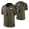 Buffalo Bills Emmanuel Sanders 1 2021 Nfl Golden Brandedition Olive Jersey Gift For Bills Fans - Robokeg