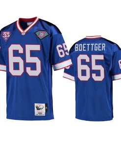 Buffalo Bills Ike Boettger Royal Vintage Replica Jersey - Men - Robokeg