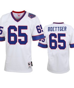 Buffalo Bills Ike Boettger White Vintage Replica Jersey - Men - Robokeg