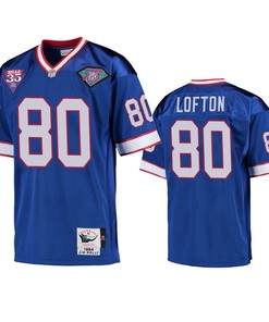 Buffalo Bills James Lofton Royal Vintage Replica Jersey - Mens - Robokeg