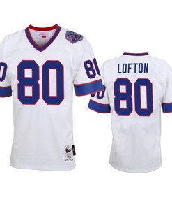 Buffalo Bills James Lofton White Vintage Replica Retired Player Jersey - Men - Robokeg
