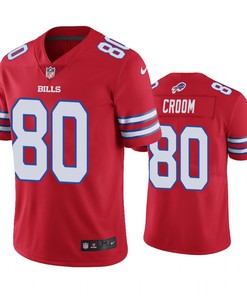 Buffalo Bills Jason Croom Red Nike Color Rush Limited Jersey - Robokeg