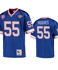 Buffalo Bills Jerry Hughes Royal Vintage Replica Jersey - Men - Robokeg