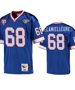 Buffalo Bills Joe Delamielleure Royal Vintage Replica Jersey - Mens - Robokeg
