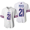 Buffalo Bills Jordan Poyer #21 Nfl Great Player American Football Team Game White 3d Designed Allover Gift For Bills Fans Baseball Jersey - Robokeg