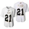 Buffalo Bills Jordan Poyer #21 Nfl White 100th Season Golden Brandedition Jersey Style Gift For Bills Fans Baseball Jersey - Robokeg