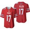 Buffalo Bills Josh Allen #17 Great Player Nfl American Football Red Color Rush Jersey Style Gift For Bills Fans Baseball Jersey - Robokeg
