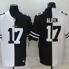 Buffalo Bills Josh Allen #17 Nfl 2020 Black And White Jersey - Robokeg