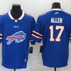 Buffalo Bills Josh Allen #17 Nfl 2020 Navy Blue Jersey - Robokeg