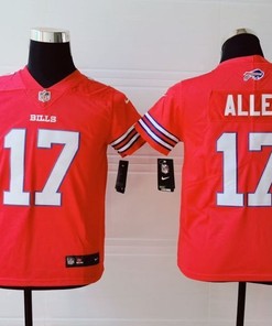 Buffalo Bills Josh Allen #17 Nfl 2020 Red Jersey - Robokeg