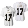 Buffalo Bills Josh Allen #17 Nfl White 100th Season Golden Brandedition Jersey Style Gift For Bills Fans Baseball Jersey - Robokeg