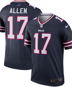 Buffalo Bills Josh Allen Navy Inverted Legend Jersey - Robokeg