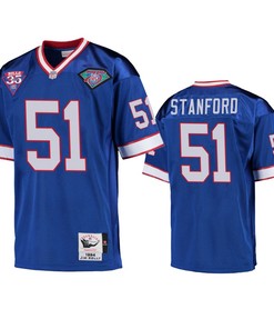 Buffalo Bills Julian Stanford Royal Vintage Replica Jersey - Men - Robokeg
