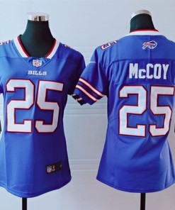 Buffalo Bills Lesean Mccoy #25 Nfl 2020 Indigo Womens Jersey - Robokeg