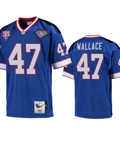 Buffalo Bills Levi Wallace Royal Vintage Replica Jersey - Men - Robokeg