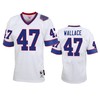 Buffalo Bills Levi Wallace White Vintage Replica Jersey - Men - Robokeg