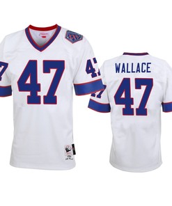 Buffalo Bills Levi Wallace White Vintage Replica Jersey - Men - Robokeg