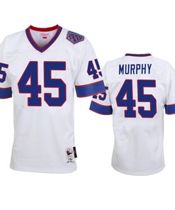 Buffalo Bills Marcus Murphy White Vintage Replica Jersey - Men - Robokeg