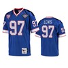 Buffalo Bills Marquavius Lewis Royal Vintage Replica Jersey - Men - Robokeg