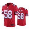 Buffalo Bills Matt Milano Red Nike Color Rush Limited Jersey - Robokeg