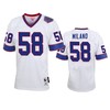 Buffalo Bills Matt Milano White Vintage Replica Jersey - Men - Robokeg