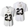 Buffalo Bills Micah Hyde #23 Nfl White 100th Season Golden Brandedition Jersey Style Gift For Bills Fans Baseball Jersey - Robokeg