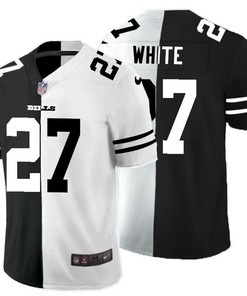 Buffalo Bills Nfl 2020 Personalized Custom Black And White Custom Jersey - Robokeg
