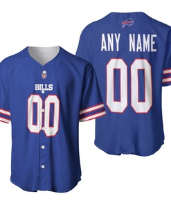 Buffalo Bills Nfl American Football Team Game Royal 3d Designed Allover Gift For Bills Fans Baseball Jersey - Robokeg