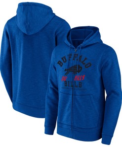 Buffalo Bills Nfl X Darius Rucker Collection By Slub Full-zip Hoodie - Royal - Robokeg