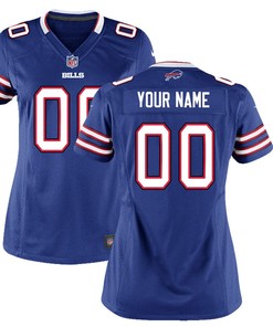 Buffalo Bills Nike Womens Custom Game Jersey - Royal Blue - Robokeg