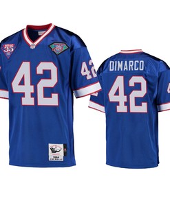 Buffalo Bills Patrick Dimarco Royal Vintage Replica Jersey - Men - Robokeg