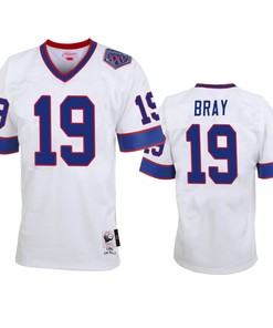 Buffalo Bills Quan Bray White Vintage Replica Jersey - Men - Robokeg