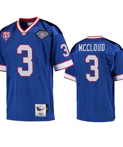 Buffalo Bills Ray-ray Mccloud Royal Vintage Replica Jersey - Men - Robokeg