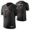 Buffalo Bills Robert Foster 16 2021 Nfl Golden Brandedition Black Jersey Gift For Bills Fans - Robokeg