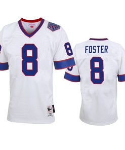 Buffalo Bills Robert Foster White Vintage Replica Jersey - Men - Robokeg
