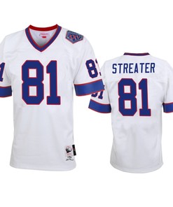 Buffalo Bills Rod Streater White Vintage Replica Jersey - Men - Robokeg