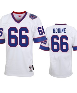 Buffalo Bills Russell Bodine White Vintage Replica Jersey - Men - Robokeg