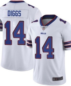 Buffalo Bills Stefon Diggs #14 Nfl 2020 White Jersey - Robokeg