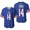 Buffalo Bills Stefon Diggs #14 Nfl Legend Player American Football Game Royal 3d Designed Allover Gift For Bills Fans Baseball Jersey - Robokeg