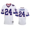 Buffalo Bills Taron Johnson White Vintage Replica Jersey - Men - Robokeg